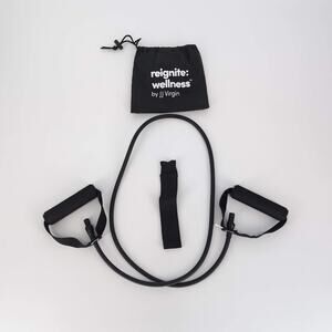 Reignite Wellness by JJ VIrgin Resistance Band / Tube Kit with Carry Pouch - New